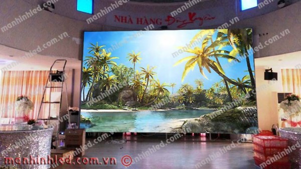 Màn hình Led nhà hàng Đông Xuyên - Long Xuyên 