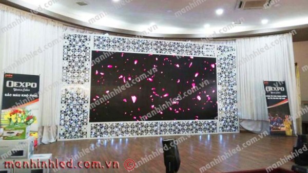 Màn hình Led nhà hàng Hòa Bình - An Giang 