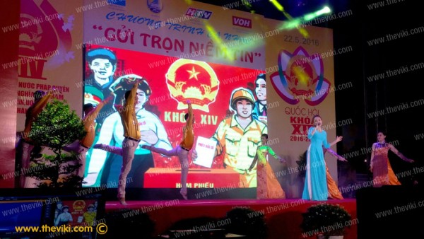 NGÀY HỘI BẦU CỬ QUỐC HỘI KHÓA XIV 2016 Ở Q.4